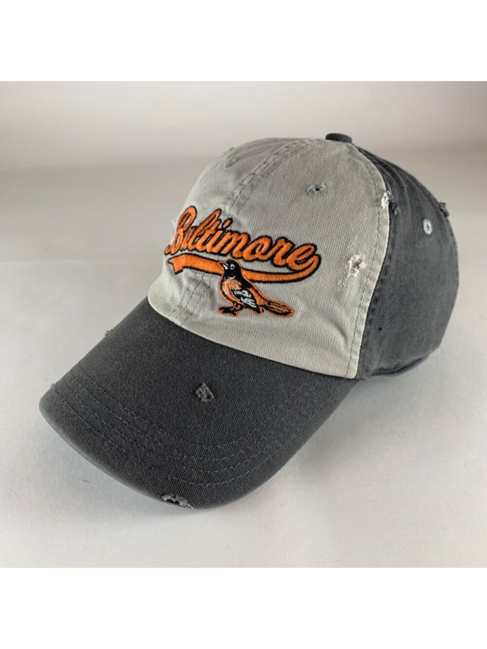 Baltimore Orioles MLB Gray Nike Relaxed Fit Strapback Adjustable Hat
